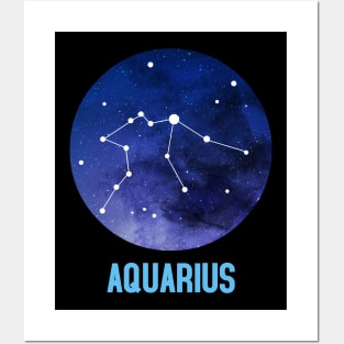 Aquarius constellation Posters and Art